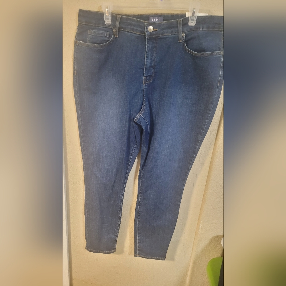NYDJ Women's Medium Wash Skinny Jeans 16